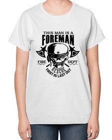 This man is 1166# - skull and bones-  Ladies T-Shirt