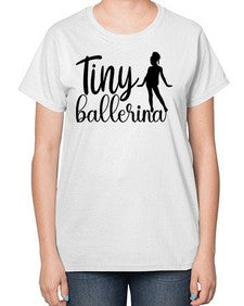 Tiny ballerina 205# - ballet-  Ladies T-Shirt
