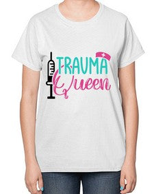 Trauma Queen Style Style 1583# - nurse-  Ladies T-Shirt
