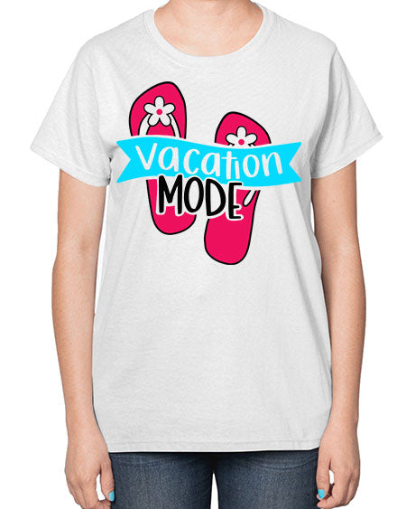 Vacation Mode Style 8# - summer-  Ladies T-Shirt