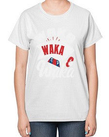 Waka Waka Waka 50# - video games-  Ladies T-Shirt