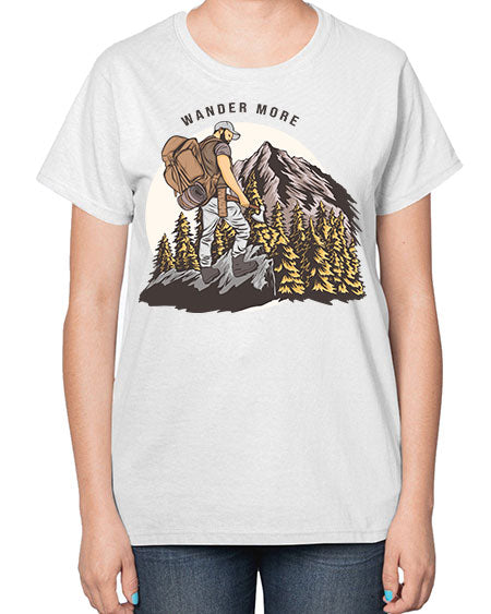 Wander More 3# - nature-  Ladies T-Shirt