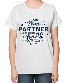 Your Partner for Digital Growth 1# - internet-  Ladies T-Shirt