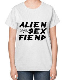 alien sex fiend 55# - ufo-  Ladies T-Shirt