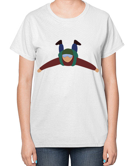 all in one 05# - parachute-  Ladies T-Shirt