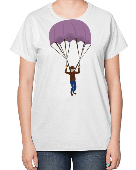 all in one 10# - parachute-  Ladies T-Shirt
