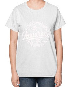 aquarius 77# - aquarius-  Ladies T-Shirt