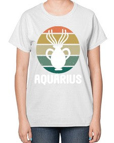 aquarius 78# - aquarius-  Ladies T-Shirt