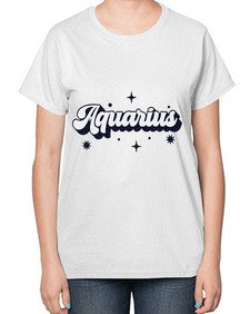 aquarius 82# - aquarius-  Ladies T-Shirt