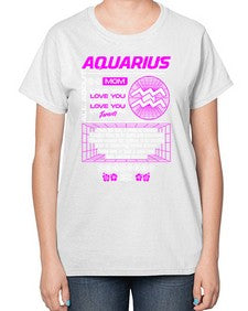 aquarius 86# - aquarius-  Ladies T-Shirt