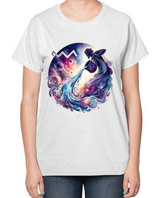 aquarius 89# - aquarius-  Ladies T-Shirt