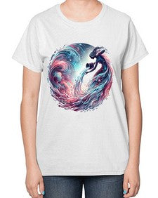 aquarius 91# - aquarius-  Ladies T-Shirt