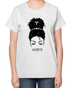 aries 132# - aries-  Ladies T-Shirt