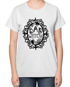 bad witch 52# - witch-  Ladies T-Shirt