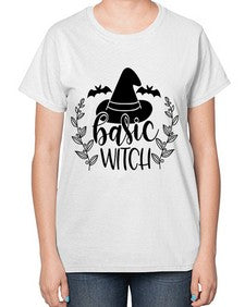 basic witch 50# - witch-  Ladies T-Shirt