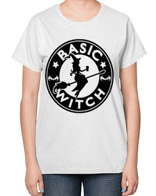 basicwitch 54# - witch-  Ladies T-Shirt