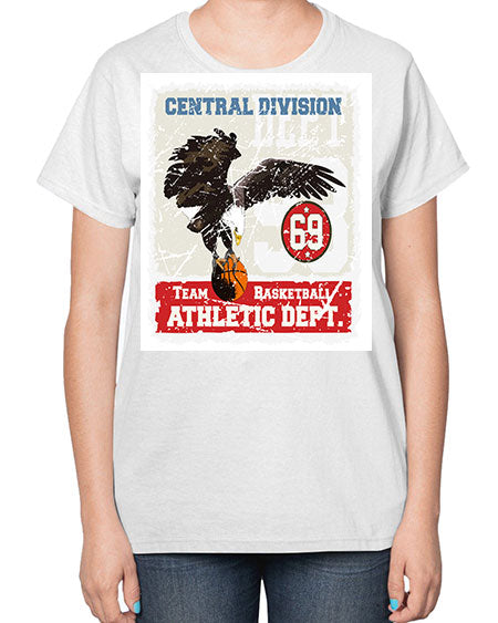 basket eagle 7# - birds-  Ladies T-Shirt