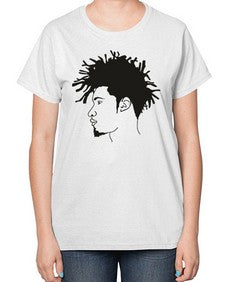 beardman 51# - black boys or men-  Ladies T-Shirt