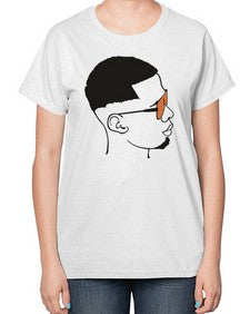 beardman 57# - black boys or men-  Ladies T-Shirt