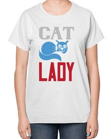 cat lady Style 31# - cats-  Ladies T-Shirt