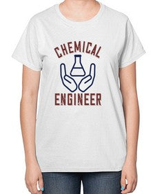 chemical engineer Style 86# - engineer-  Ladies T-Shirt