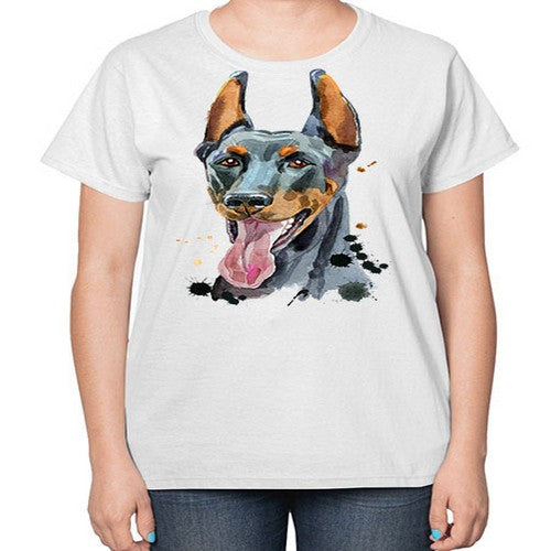 dog 105# - dogs-  Ladies T-Shirt