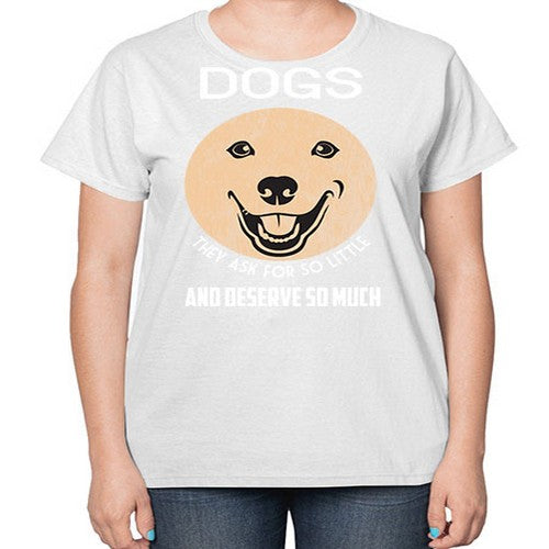 dog 115# - dogs-  Ladies T-Shirt