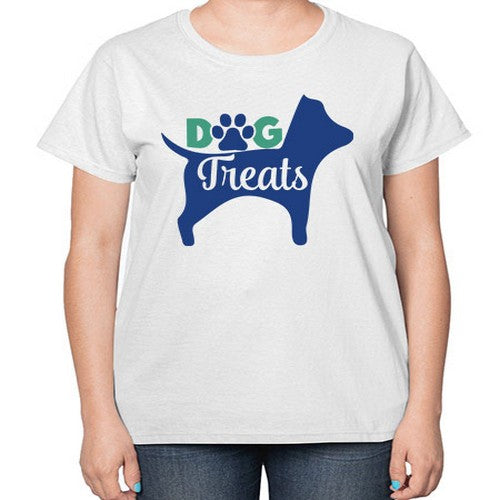 dog treats Style 93# - dogs-  Ladies T-Shirt