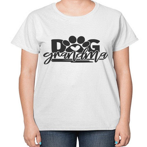 doggrandma 123# - dogs-  Ladies T-Shirt