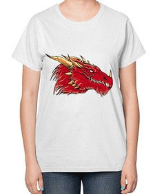 dragon 181# - dragon-  Ladies T-Shirt