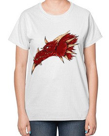 dragon 185# - dragon-  Ladies T-Shirt