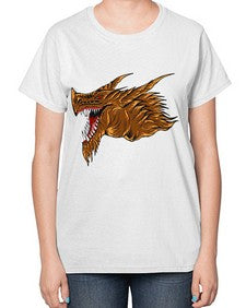 dragon 187# - dragon-  Ladies T-Shirt