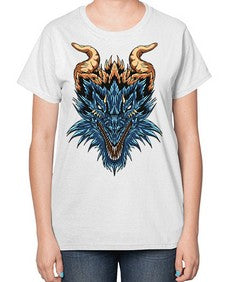 dragon 189# - dragon-  Ladies T-Shirt