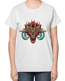 dragon 192# - dragon-  Ladies T-Shirt