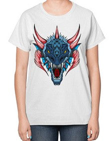 dragon 193# - dragon-  Ladies T-Shirt