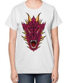 dragon 194# - dragon-  Ladies T-Shirt