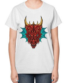 dragon 195# - dragon-  Ladies T-Shirt