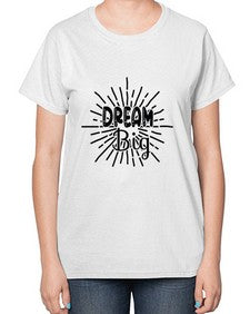 dream big 101# - unicorn-  Ladies T-Shirt