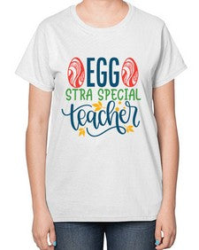 egg stra special teacher Style 134# - teacher-  Ladies T-Shirt