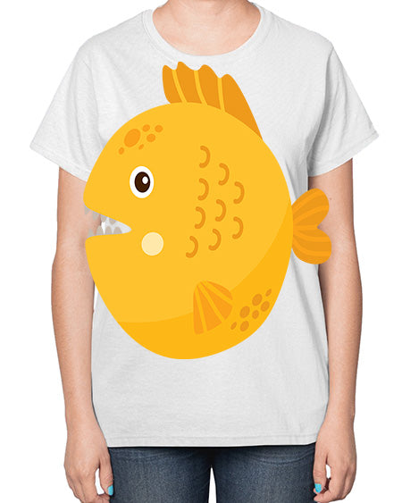 fish 55# - shark-fish-  Ladies T-Shirt