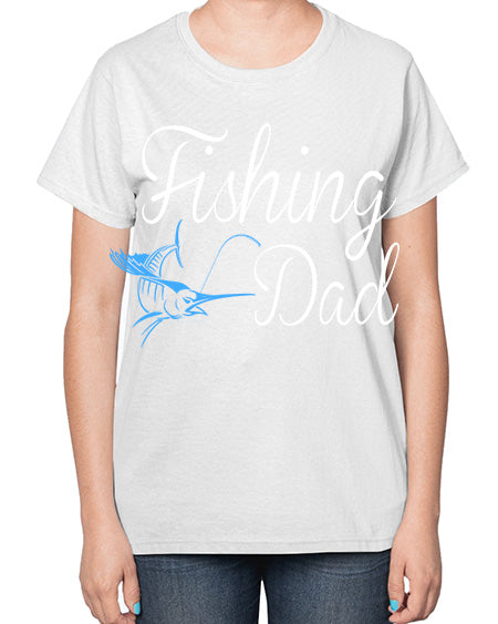 fishing 22# - shark-fish-  Ladies T-Shirt