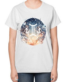 gemini 247# - gemini-  Ladies T-Shirt