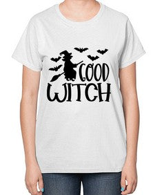good witch 36# - witch-  Ladies T-Shirt
