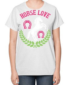 horse love Style 50# - horse-  Ladies T-Shirt