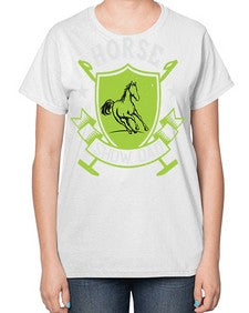 horse show dad Style 48# - horse-  Ladies T-Shirt