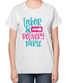 labor belivery nurse Style Style 1035# - nurse-  Ladies T-Shirt