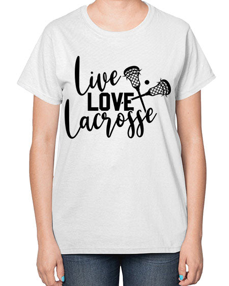 live.love 11# - lacrosse-  Ladies T-Shirt