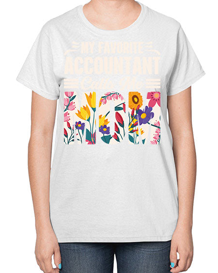 my favorite accountant 1103# - accountant-  Ladies T-Shirt
