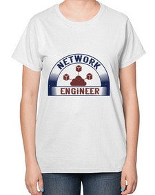 network engineer Style 306# - engineer-  Ladies T-Shirt