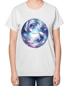 pisces 348# - pisces-  Ladies T-Shirt